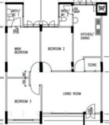 Blk 207 Serangoon Central (Serangoon), HDB 4 Rooms #563712781